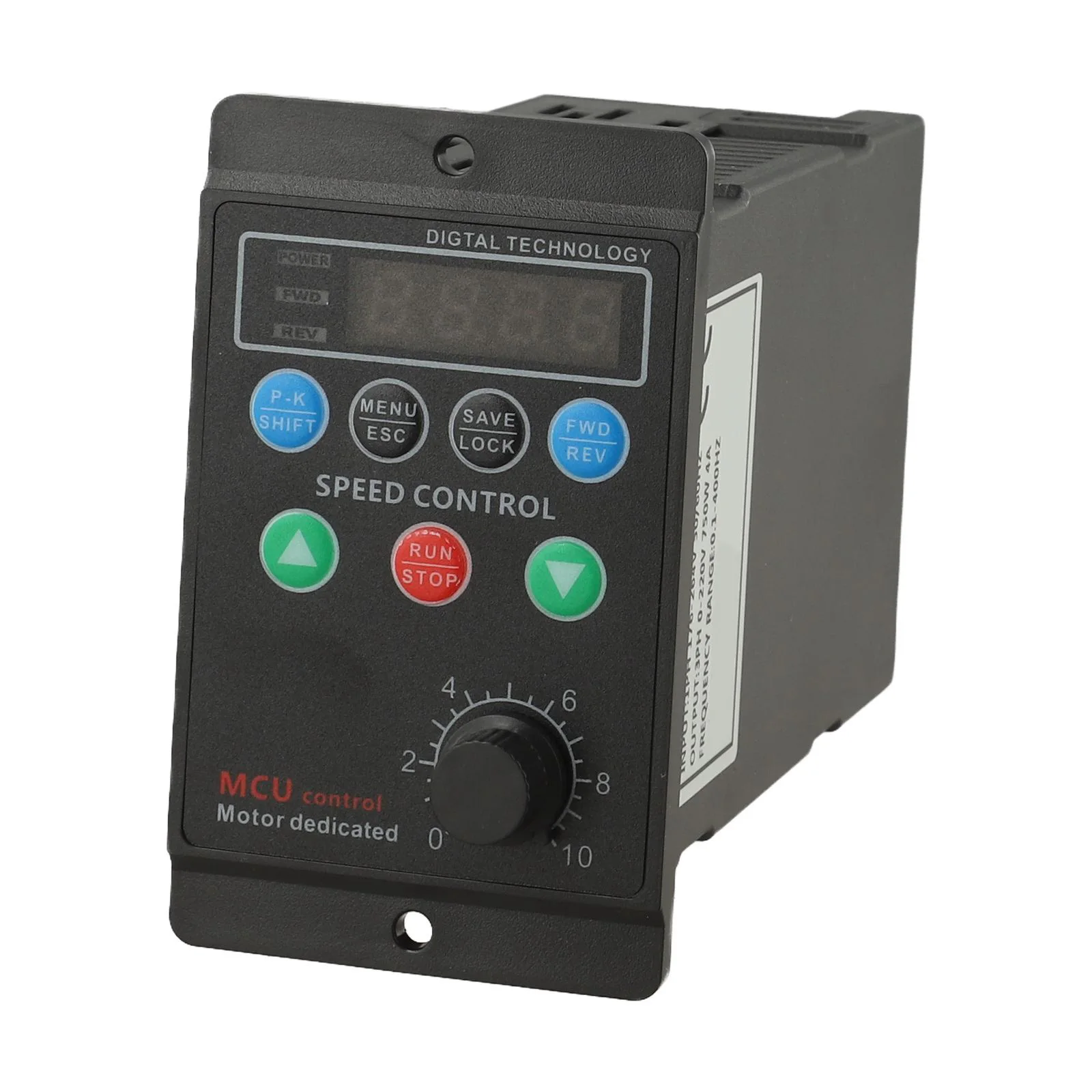 Variable For Frequency Drive AC 220V Single-Phase Input To Three-Phase 220V Output 0-100 Hz V/F Control Display Motor