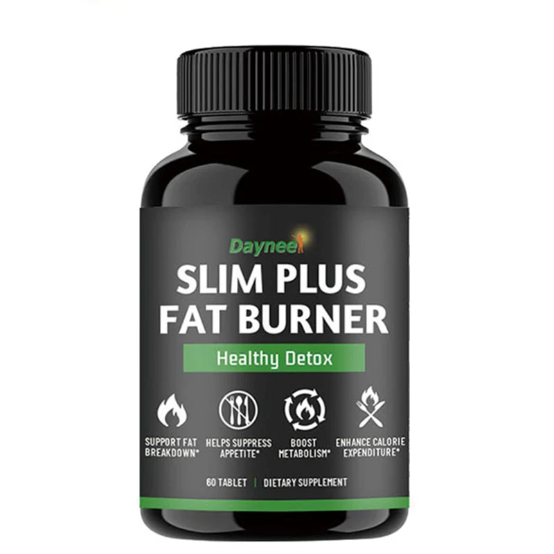 1 bottle of Slim Plus fat burner weight loss capsule inhibits appetite and promotes metabolism slimming pill