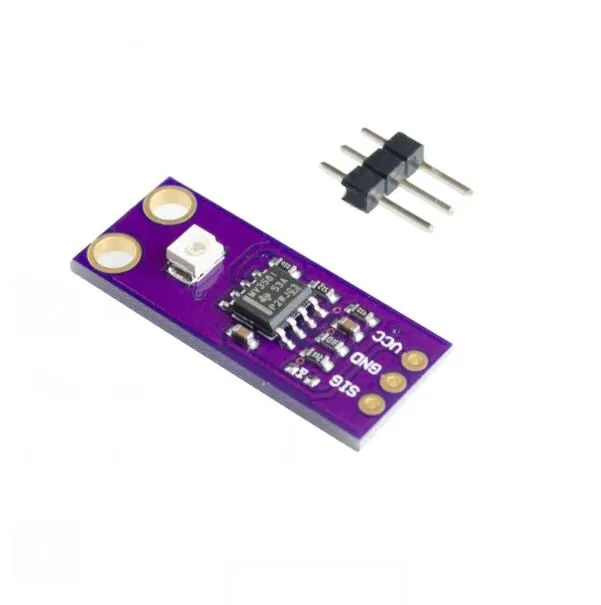 GUVA-S12SD UV 감지 센서 모듈, S12SD 광 센서, Diy 키트, 전자 PCB 보드 모듈, Arduino용 240nm-370nm