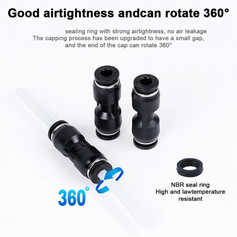 Acessório da impressora Y2GD PU4 PTFE TUBE CONECTOR COM FORTURA