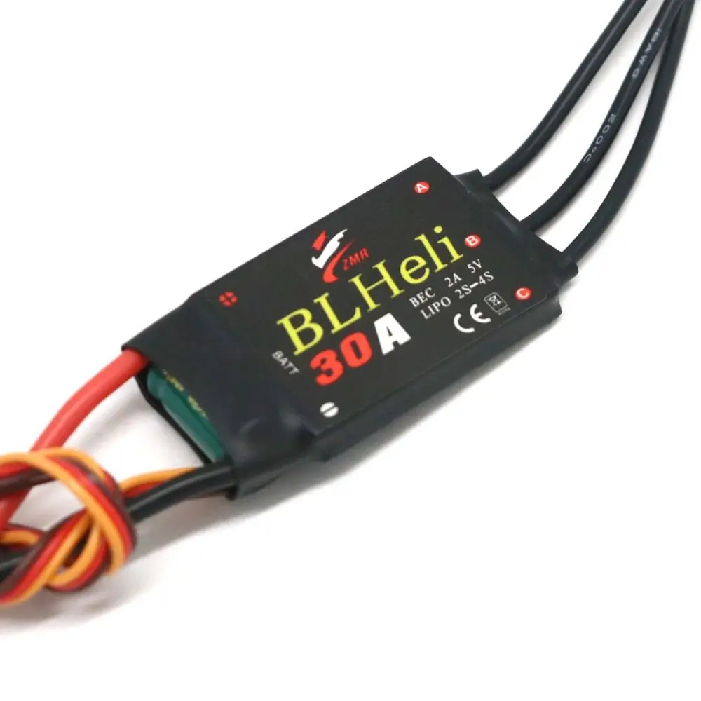 BLHeli Brushless ESC Durable 2-6S with UBEC Speed Controller 20A 30A 40A 50A 60A 80A RC Drone ESC Quadcopter Aircraft Model