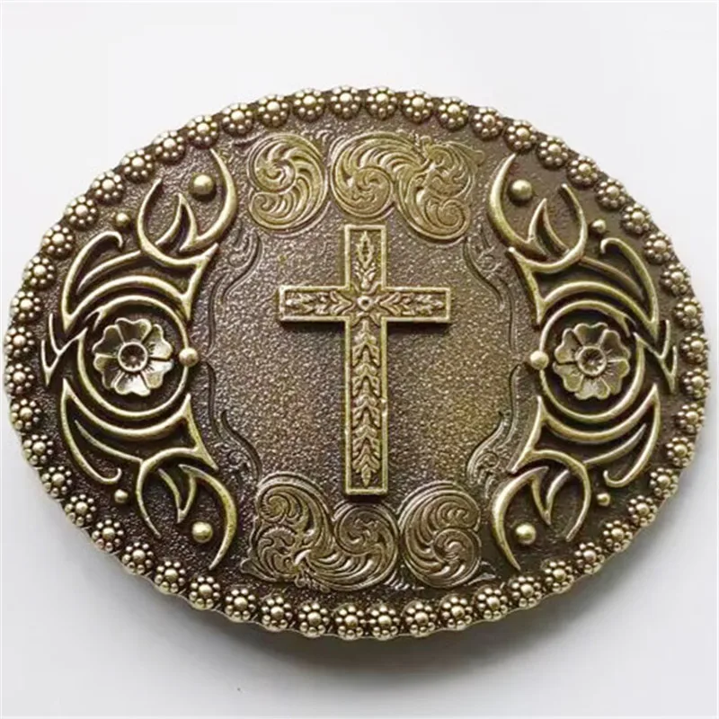 مشبك حزام من سبائك الزنك على شكل سفلي من سلالة تانغ الرجعية