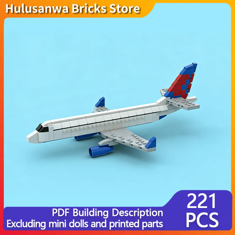 

Модель самолета E175 (узкоплановой) из строительных блоков MOC, военная техника, модульные технологии, подарки, праздничный набор для сборки, детские игрушки