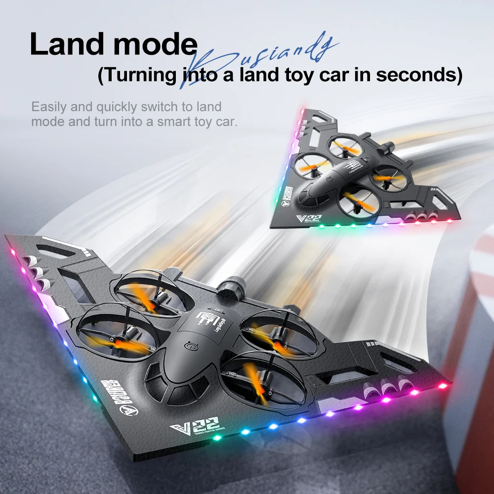 Xiaomi RC Airplane Drones Stunt 2.4GHz Foam Jet Fighter Drop-Resistant Stunt Spin Remote & Light RC Helicopter Toys Children New