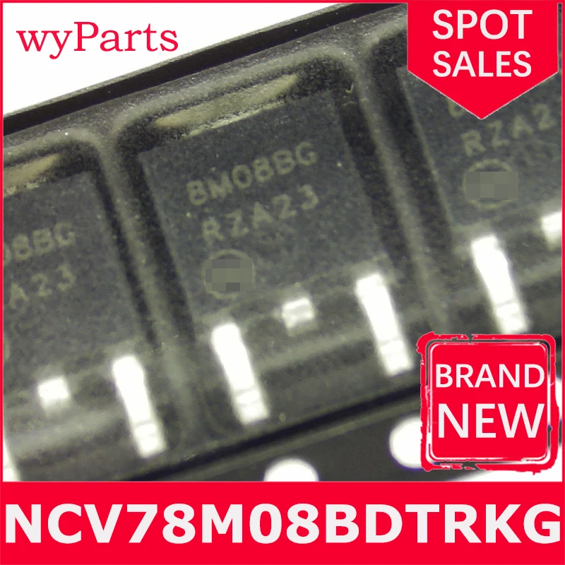 Nieuw/1Pcs Ncv78m08bdtrkg To252 Ncv78m08bd Lineaire Spanningsregelaars Ana 500ma 8V Vreg