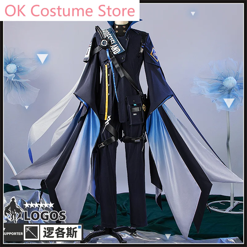 Arknights Logos Cosplay Costume Cos Game Anime Party Uniform Hallowen Play Role Clothes Clothing New Full Set