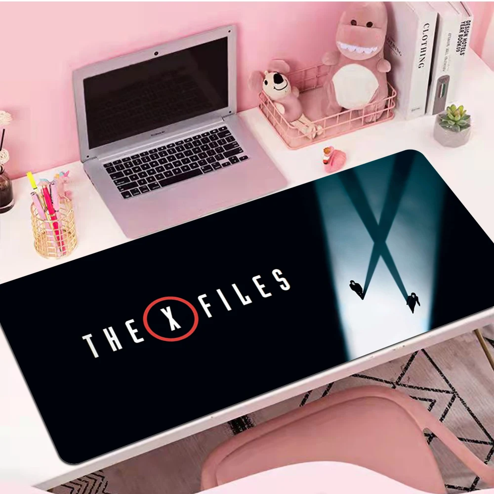 The X Files I Want To Believe Mouse Pad Carpet Anime Table Keyboard Mat Computer PC Gamer Play Gaming Printing Mousepad Desk