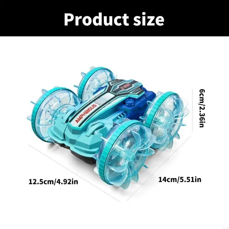 

581F Amphibian Car Model Car Vehicle Remote Novelty Vehicle Four-Wheel Model Car