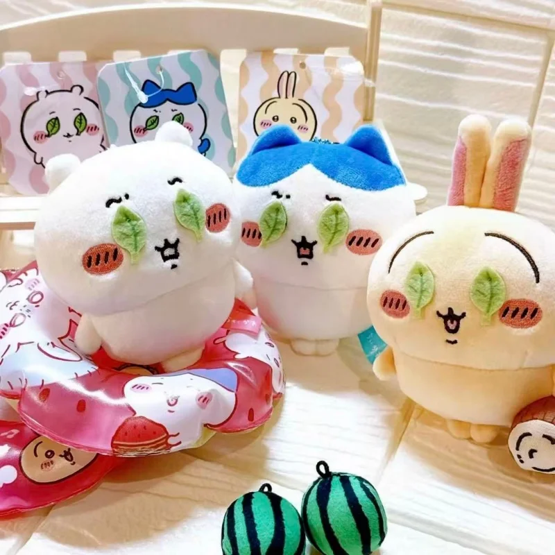

Miniso мультфильм xiaoba Chikawas плюшевый кулон чехол для глаз Hachiwares Usagis плюшевая игрушка брелок пушистая кукла мягкое украшение подарок