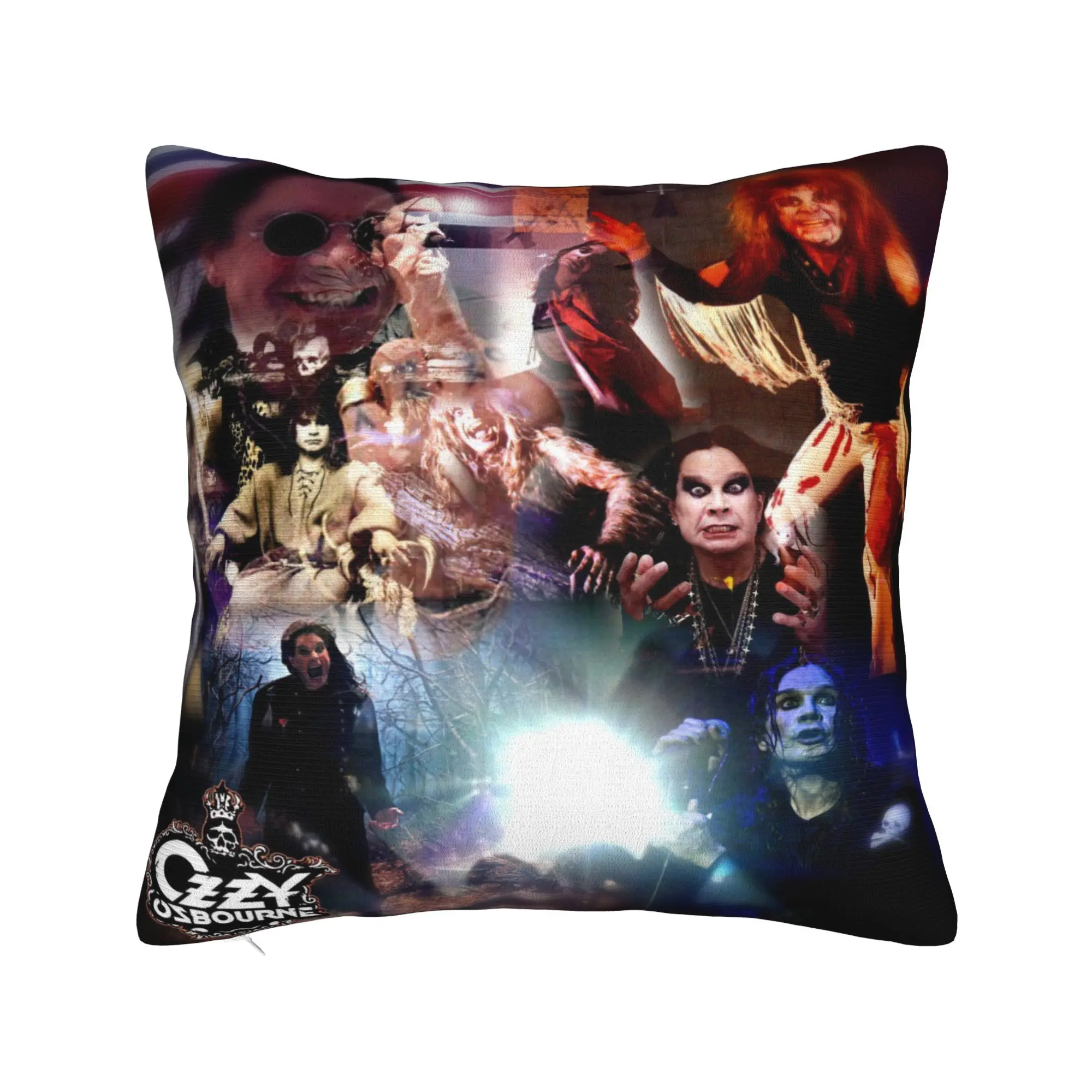 

Мягкая и милая наволочка для гостиной Crazy Ozzy Osbourne, декоративная наволочка, квадратные наволочки разных размеров