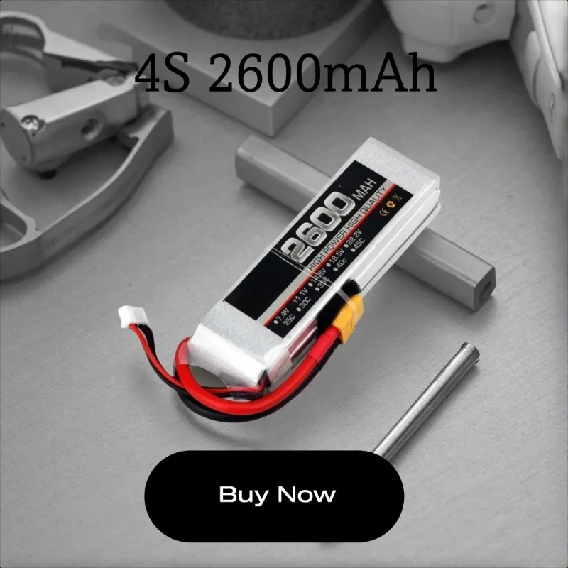 

High Quality Lipo Battery 4S 2600mAh 14.8V 35C With XT90 XT60 XT90-S EC5 XT150 AS150 Plug For FPV Quadcopter Helicopter