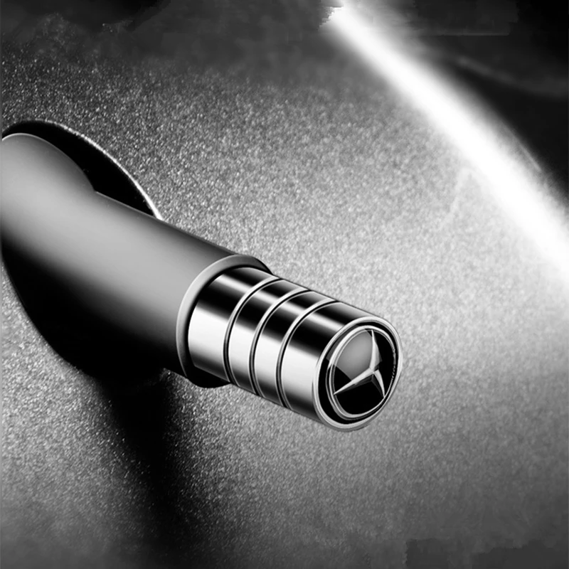 Car Tire Valve caps Emblem metal Cap Case For Mercedes Benz B/C/E/S Class A Class C200L GLC GLE CLA  accessories Car Styling image 3