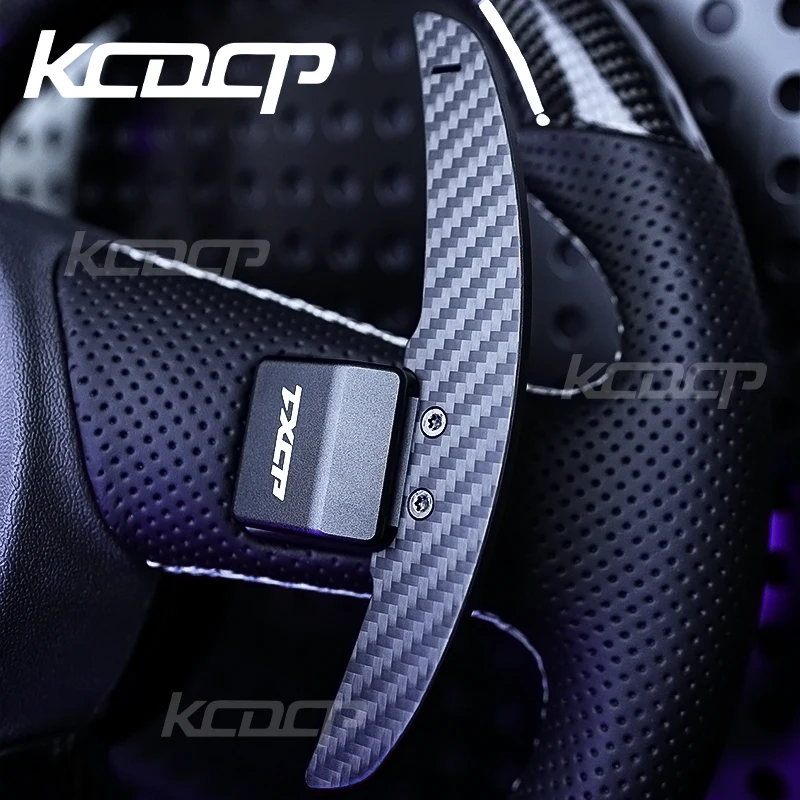 For Audi TTRS R8 A4 A5 B9 RS4 RS6 RS5 RS7 Q5 Q7 A6 C8 A7 Car Magnetic Steering Wheel Paddle Shifter Carbon Fiber Shift Paddle