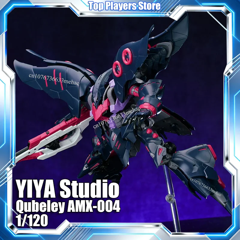 YIYA Studio Qubeley 1/120 AMX-004 GK Style Q-beley MARK-Ⅱ MK2 YIYA-G Kit de Montagem de Modelo Brinquedo Figura de Ação Robô Plástico Presente