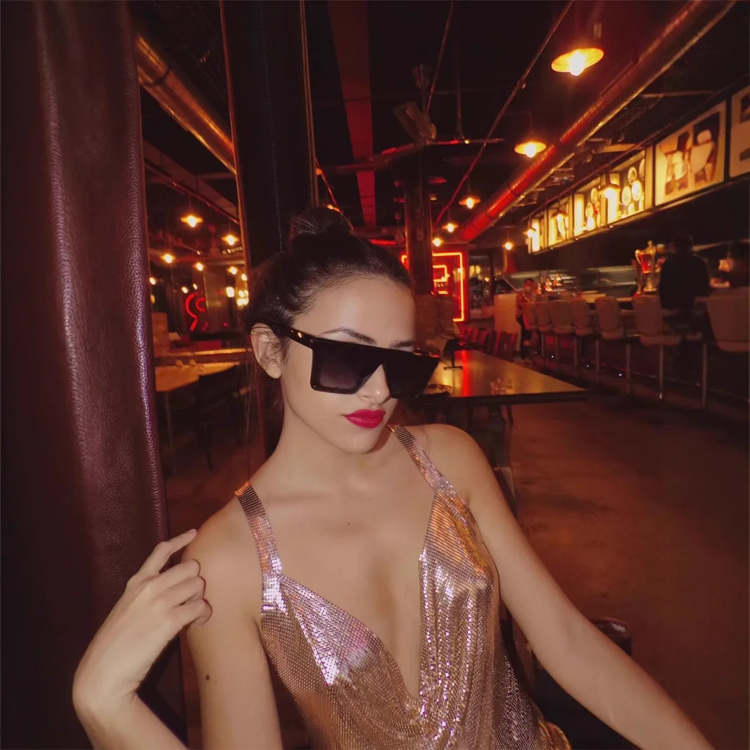 ストリートスレ メタルストラップ ロングドレス スパークリングスパンコール Vネック バルクラブウェア セクシーサマー シャイニーノースリーブドレス