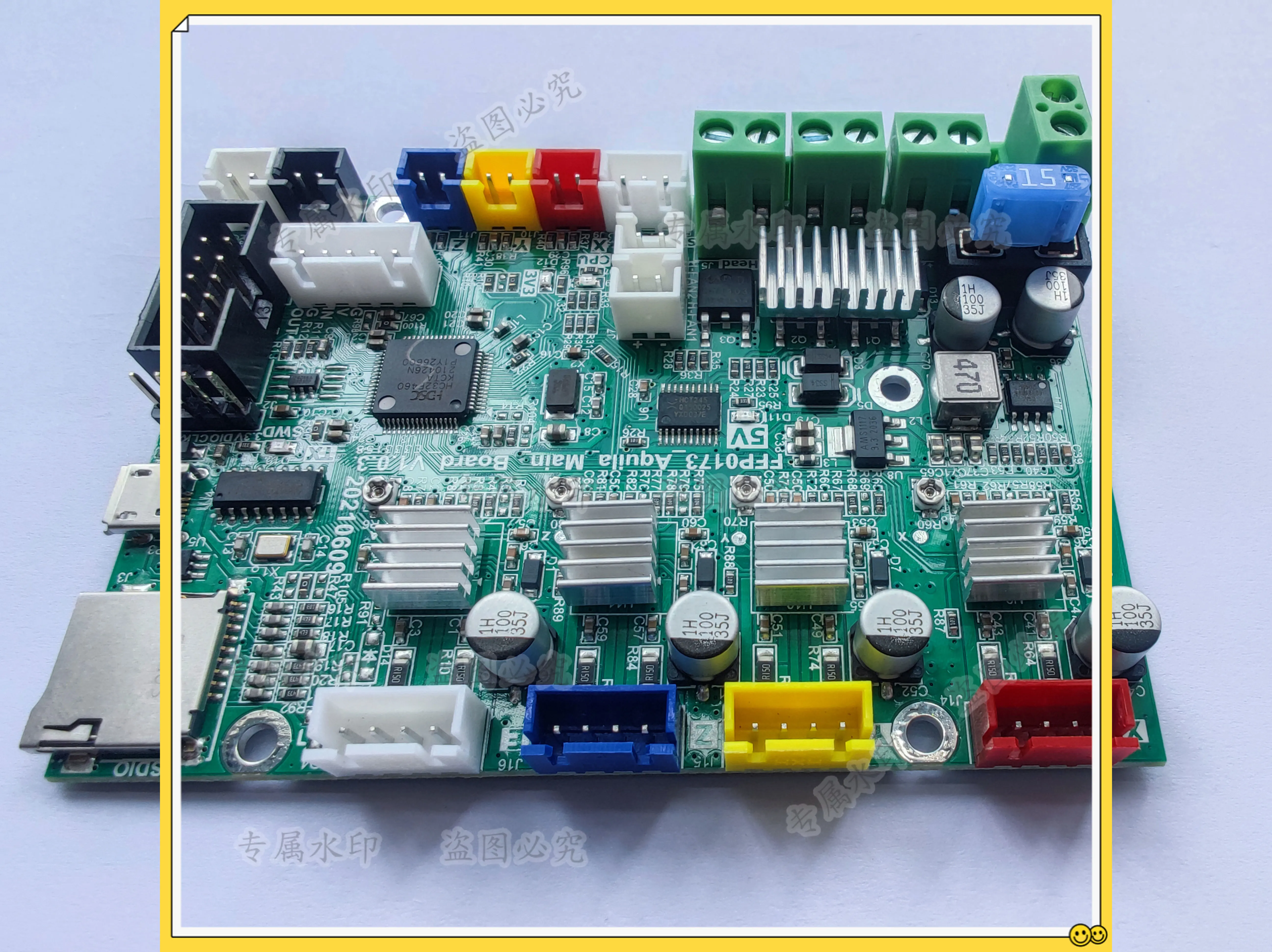 

Voxelab Aquila 32-bit Silent Motherboard V1.0.3 MCU HC32F460 For Aquila/Aquila x2 DIY 3D Printer Accessories Controller Board