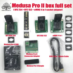 Medusa Pro 2 / II Full Set + UFS BGA-0153 SOCKET +UFS BGA-254 SOCKET+ EMMC 4 IN 1 SOCKET