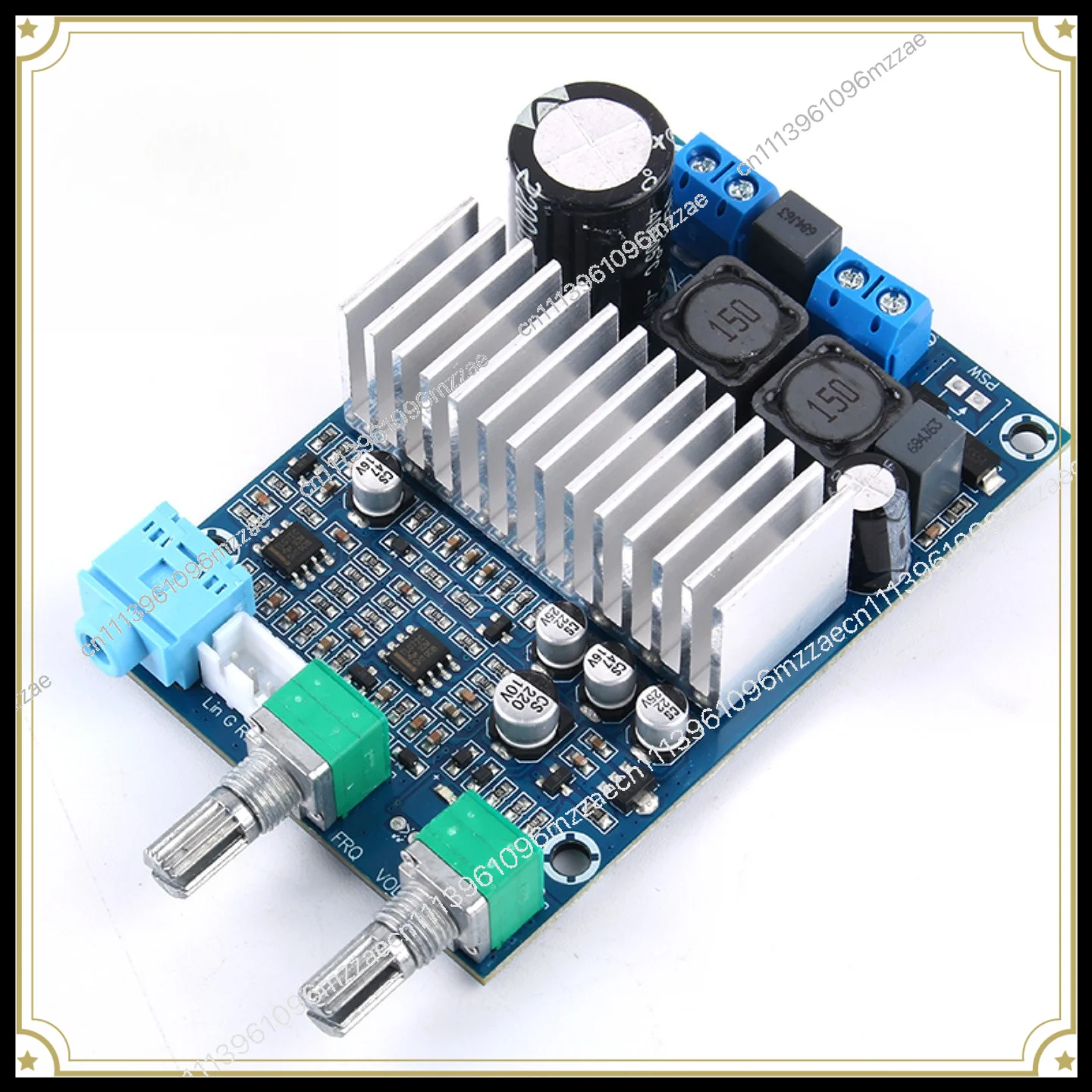 100W Super Bass Mono Power Amplifier Board TPA3116 Digital Power Amplifier Module Cable Feeding