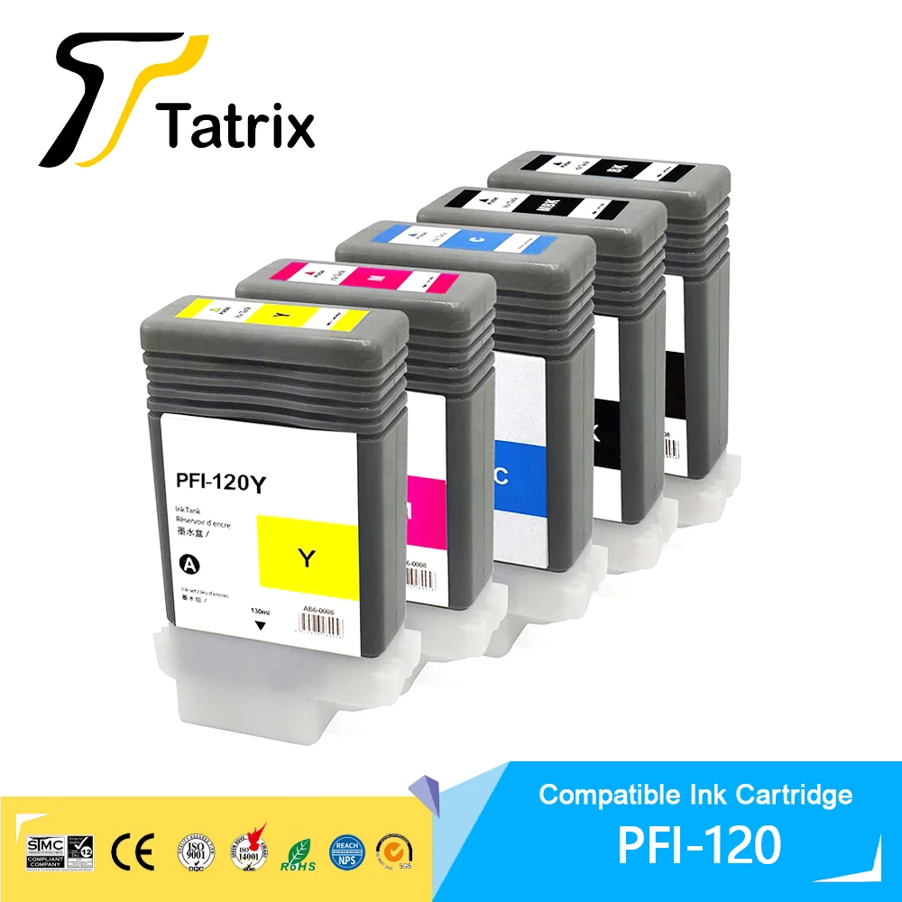 

For Canon PFI-120 PFI120 Compatible Ink Cartridge For Canon imagePROGRAF iPF TM-200/iPF TM-205 / iPF TM-300 / iPF TM-305 Printer