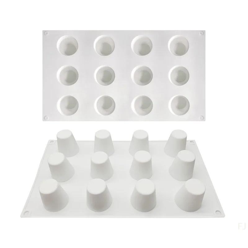 [YU] molde para pastel de Mousse de silicona con forma de seta, molde para pastel, decoración de pasteles