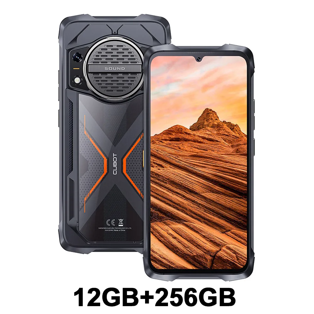 [US Plug] Rugged Smartphone Android Cubot King Kong Power 3, 123dB Speaker,120Hz 6.72