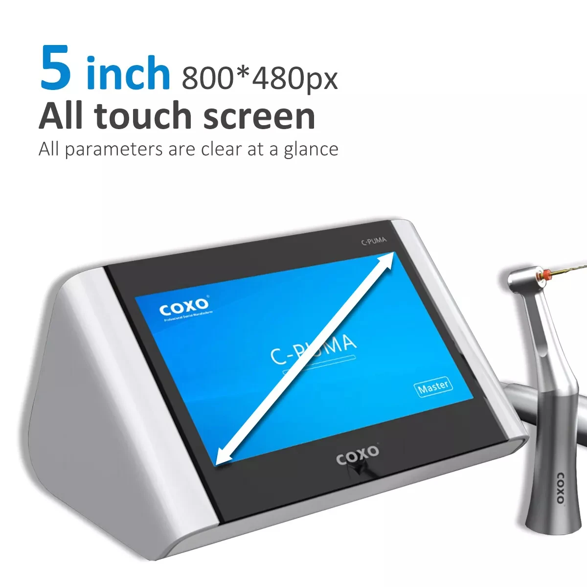 Original CX C-PUMAs Master Dental Electric Motor System 6:1/1:5 Contra Angle Handpiece