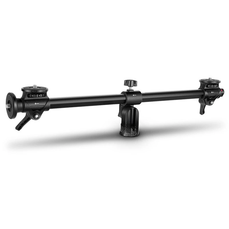 Varilla de extensión para trípode de cámara, soporte transversal de eje Central, barra transversal retráctil de ST-25INCB de 62/76cm