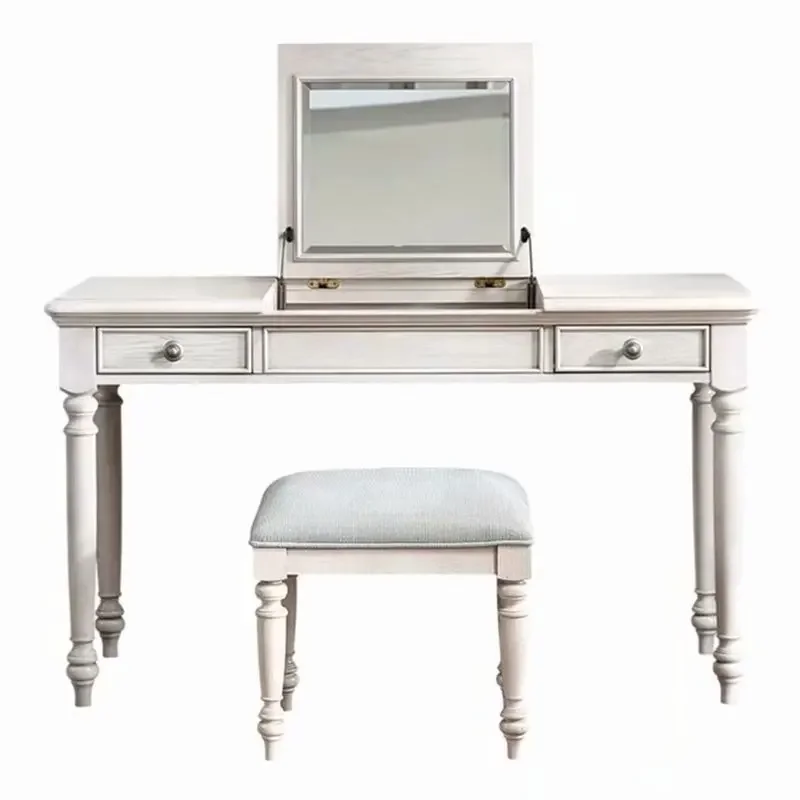 Italian solid wood oak dressing table Custom furniture