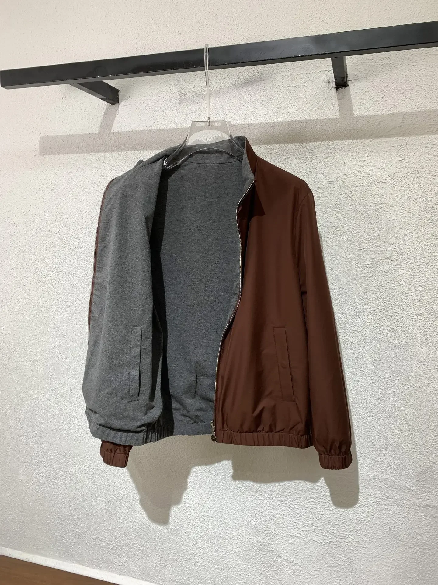 سترة KITON كاجوال للخريف بياقة واقفة للأعمال بسيطة #2