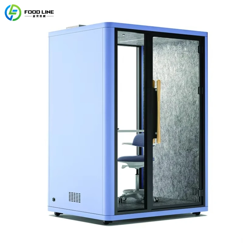 Customized Commercial Grade Soundproof Chamber Acoustic Office Pod Cabin for Shopping Mall and Public Plaza