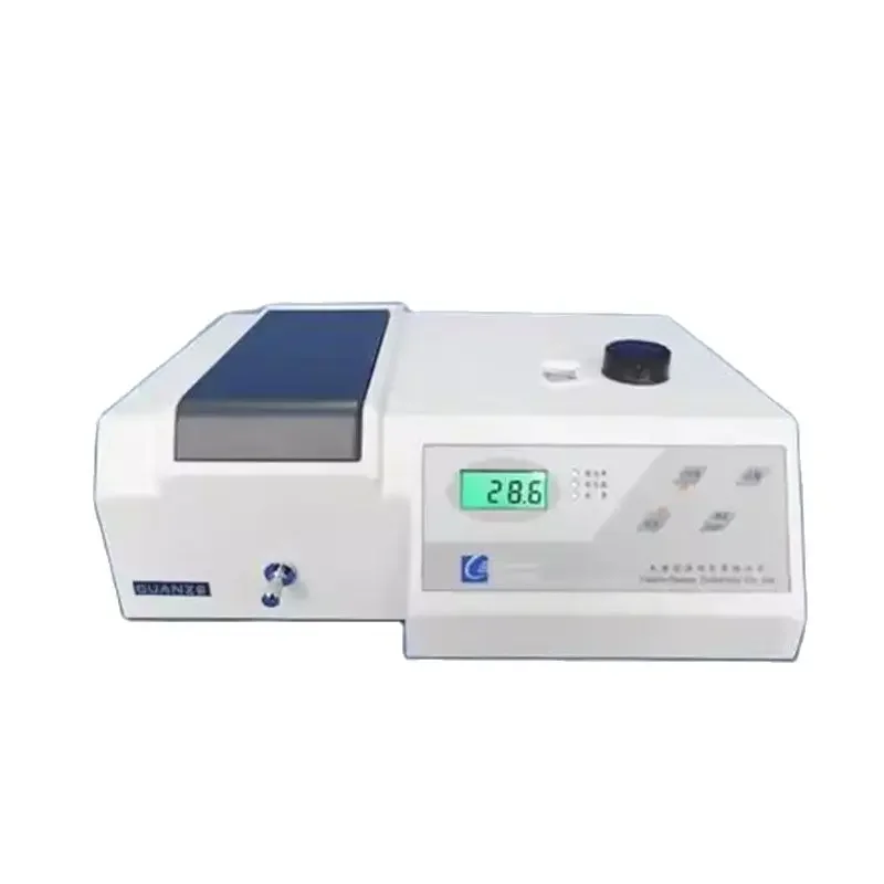 

330-1020nm Spectrophotometer Tester Desktop Digital Display Photometer 110V/220V Visible Spectrometer Wavelength