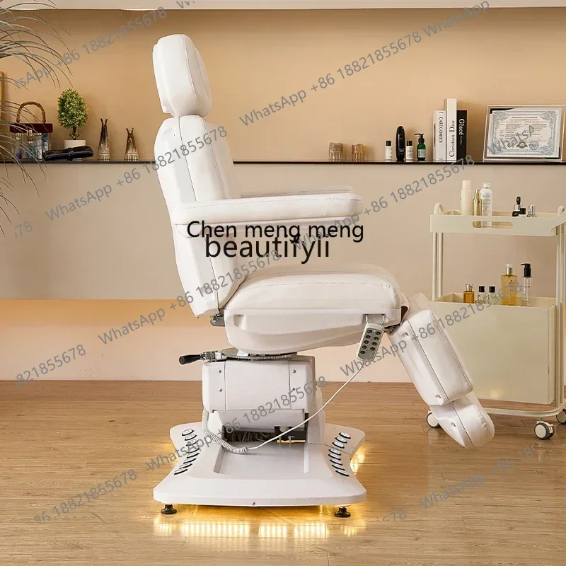 Q178 CC  High-end beauty salon beauty bed Electric lifting body bed with rotating heating foot control