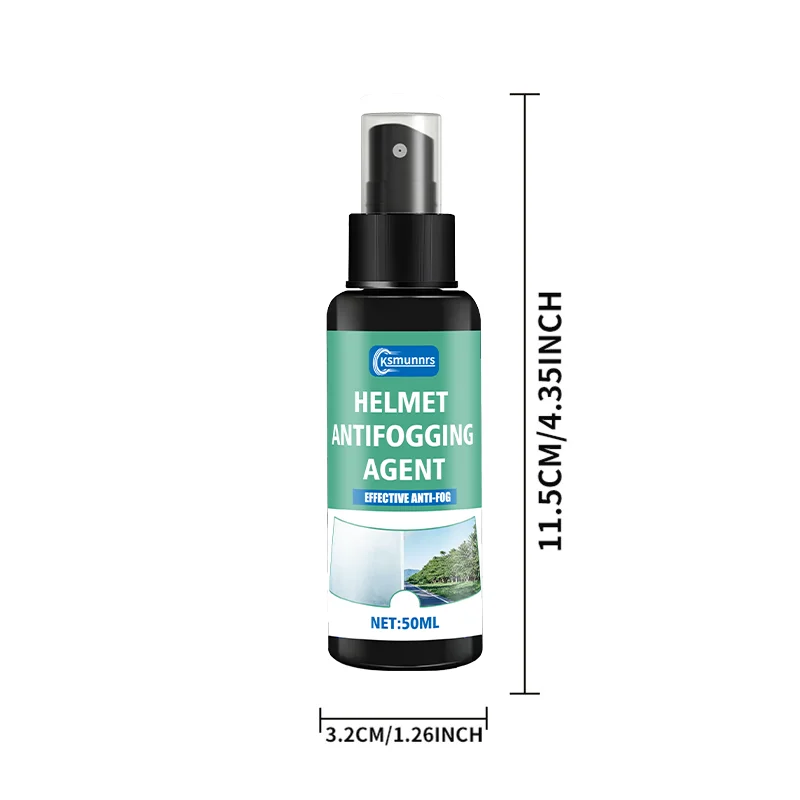 Durable Nano Motorcycle Helmet Anti-Fog Spray Enhances Visibility for All Helmets And Cars Glass Anti-Fog Solution - view 6