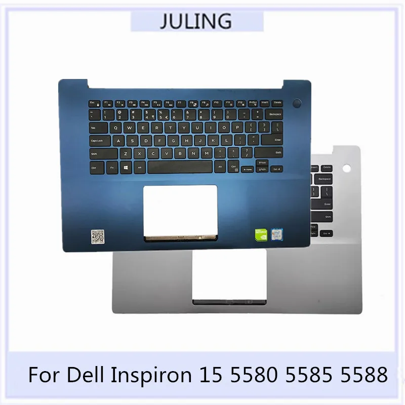 

For Dell Inspiron 15 5580 5585 5588 Laptop Palmrest Upper Case Cover with US Language Keyboard With/No Backlight