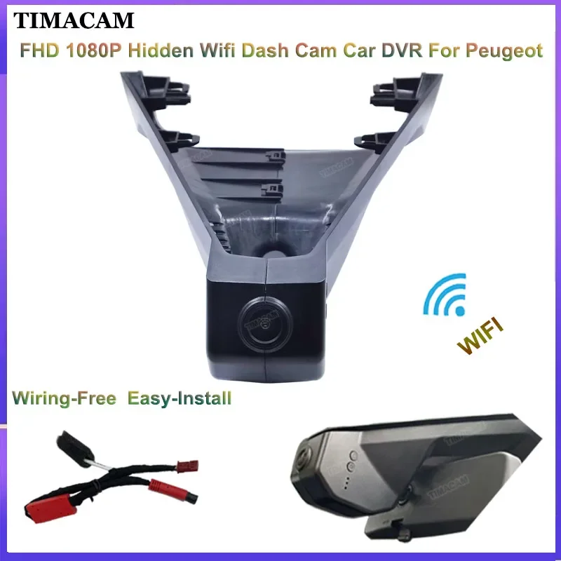 TIMACAM For Peugeot 4008 5008 3008 For DS DS4 DS5 DS5LS DS6 DS7 DS9 For Citroen C2 C3 C4 C5 C6 berlingo 1080P Car DVR Dash Cam