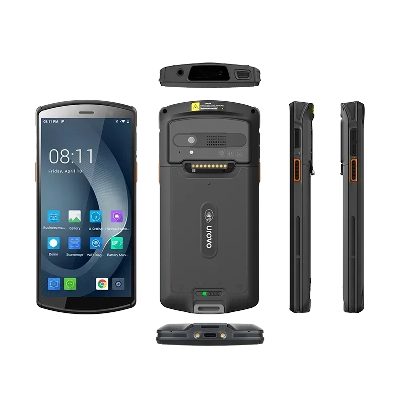 2026/Urovo DT50S handheld android pda 5.7 inch 4G Nfc Rfid pda Barcode Sannner Data Collector terminal Industrial rugged pda