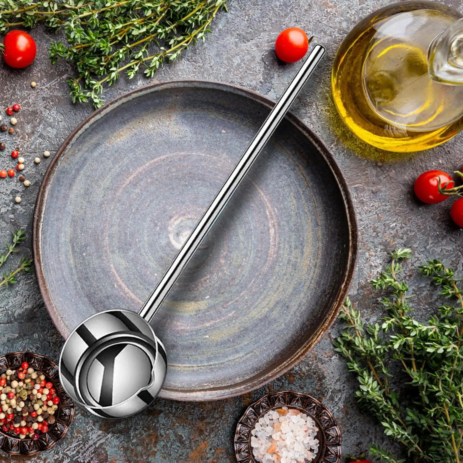 Small Oil Cooker Mini Saucepan Small Oil Pots Oil Pouring Spoon for Oil Melting Cooking Reheating Dishwasher Butter Melting