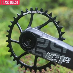 PASS QUEST 3mm Offest E-Bike Chainring MTB Chainwheel 28T-38T for E*thirteen direct mount E13 Boost XCXR Gravel XCXR