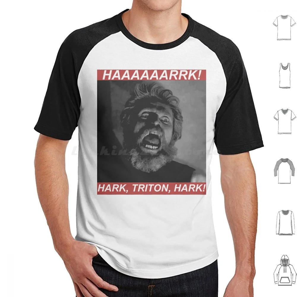 Hark T Shirt Men Women Kids 6xl The Lighthouse Lobster Hark A24 Movie Movies Film Films Quote Triton Black And White Screaming