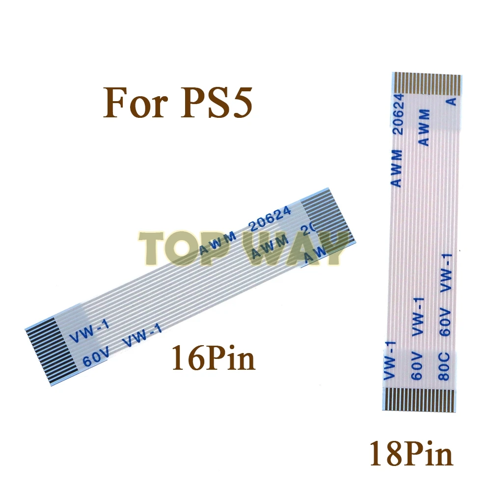 2PCS Touch Flex Ribbon Cable 18pin For PS5 Controller 18 Pins Touchpad Connect Cable For Playstation 5 16 Pin