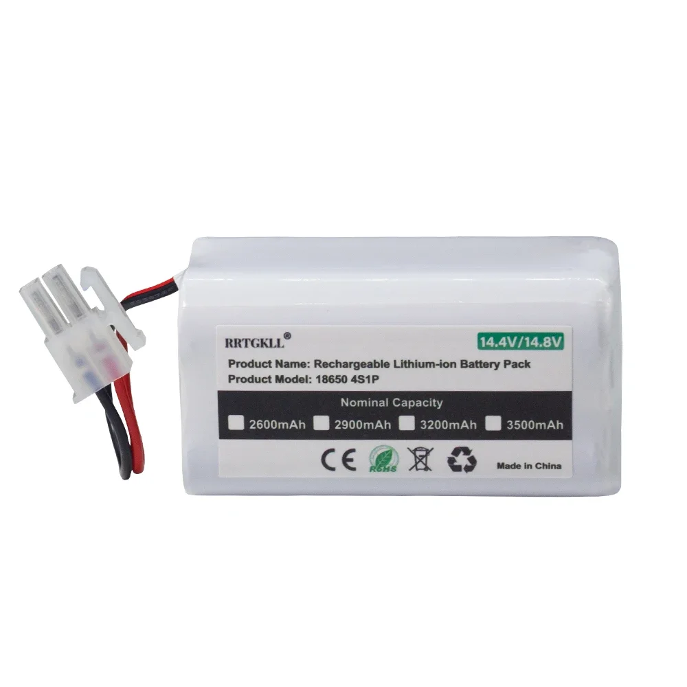 Batería de litio recargable para Robot aspirador ILIFE, 14,4 V/14,8 V, 3500mAh, INR18650, M26-4S1P, A4s, A6, V7s Plus, A9s, W400