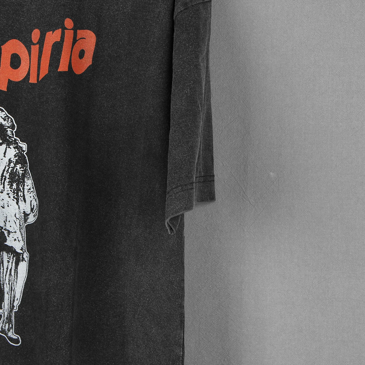 Suspiria Dario Argento T-Shirt Dawn of the Dead Horror Movie Cult Black Long Sleeves Washed Cotton Tee Summer Shirt