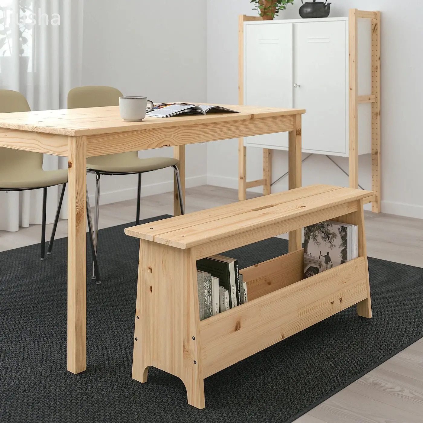 

Storage solid wood bench, bench, dining chair, storage integrated bench, shoe change stool, bedside storage stool muebles