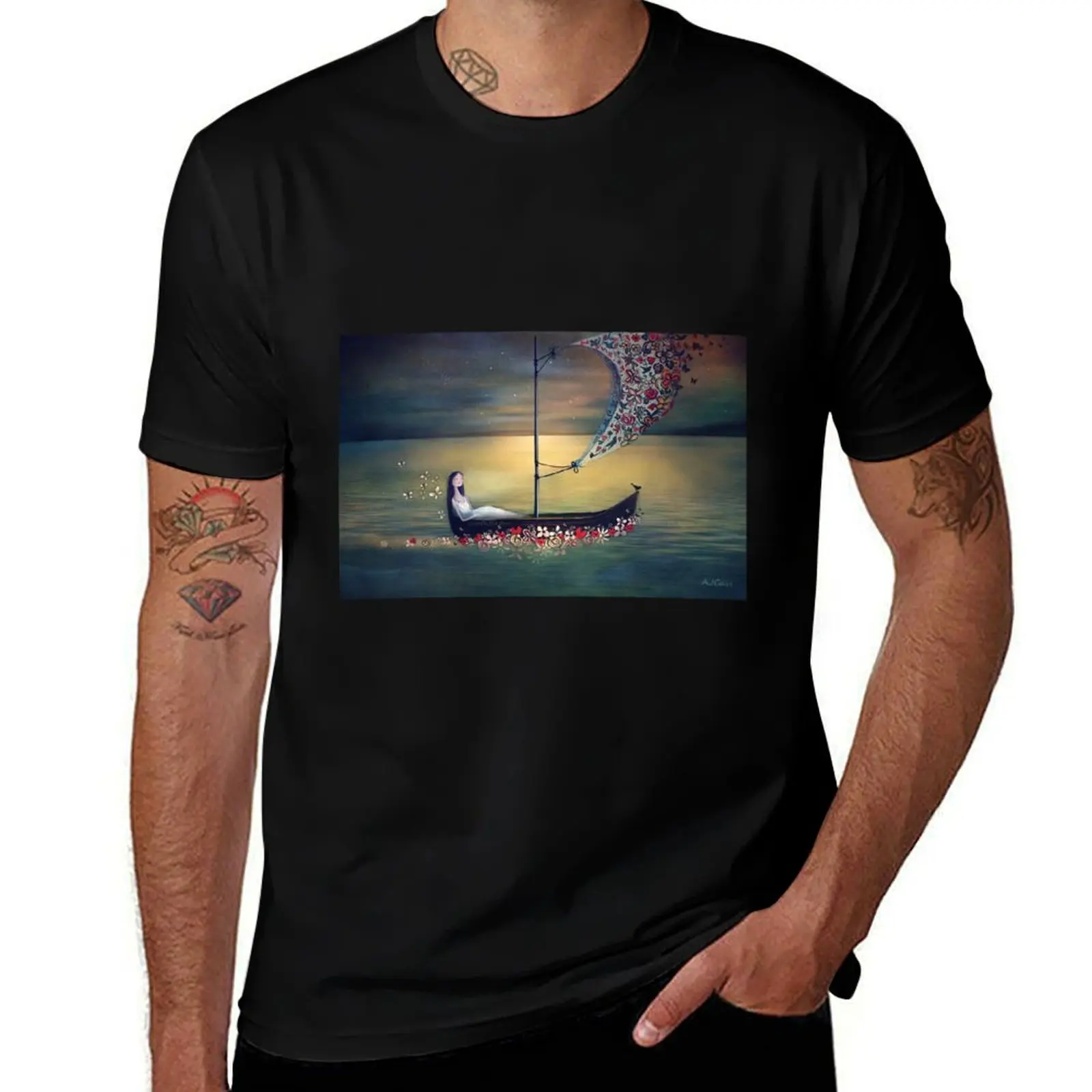 

Go with the flow T-Shirt Durable Work Wear T-Shirt