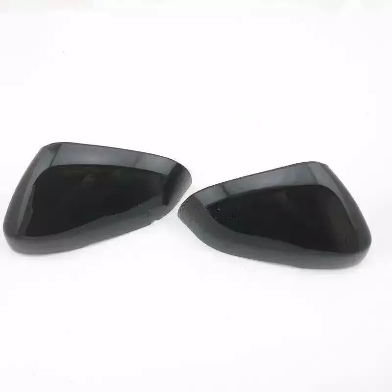 LHD For Volvo S60 T5 T6 S80 V60 Car Replacement Rearview Side Mirror Cover Wing Cap Exterior Door Rear View Case Trim Black