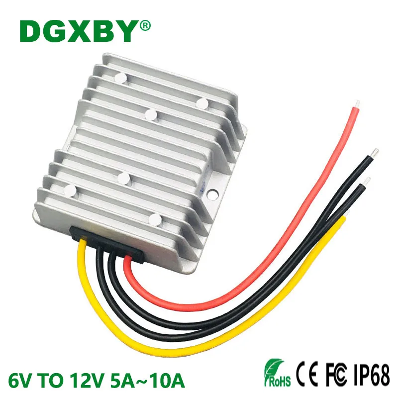 

DGXBY 5V TO 12V 5A 8A 10A Voltage Converter 8V to 12.1V Regulator Module 6-11V to 12.2V Automotive Power Booster CE RoHS