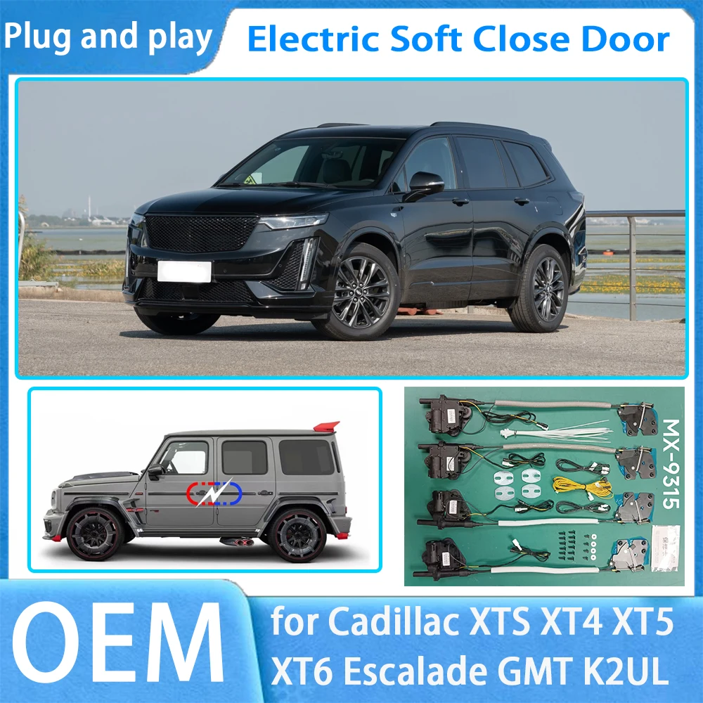

for Cadillac XTS XT4 XT5 XT6 Escalade GMT K2UL OEM Car Soft Close Door System Electric Auto Pull Power Latch Power Closing Quiet