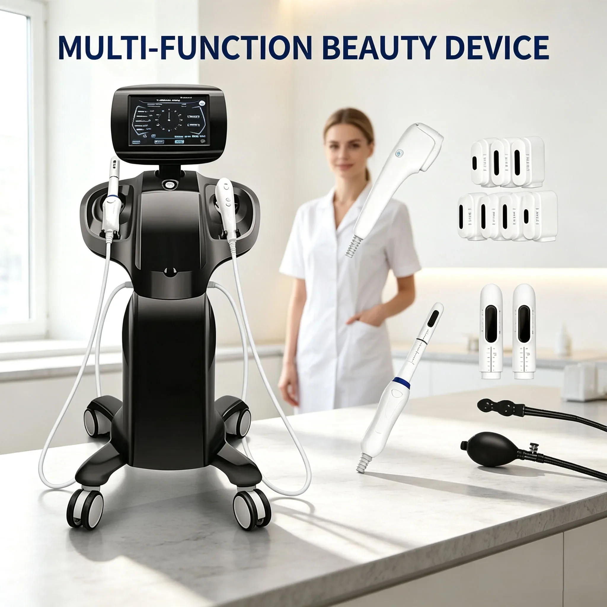 Three In One Facial Firming And Skin Care Multifunctional Instrument For Beauty Salons