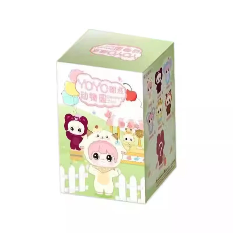 New Genuine Yoyo Dessert Zoo Series Blind Box Cute Vinyl Pendant Doll  Mystery Box Toy Girl'S Unique Birthday Gift Trend