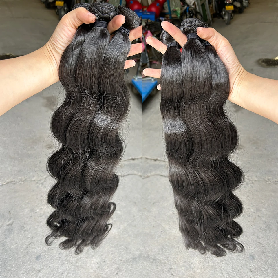 Body Wave Brazilian Hair Weave Bundles, 1/3/4 PCS